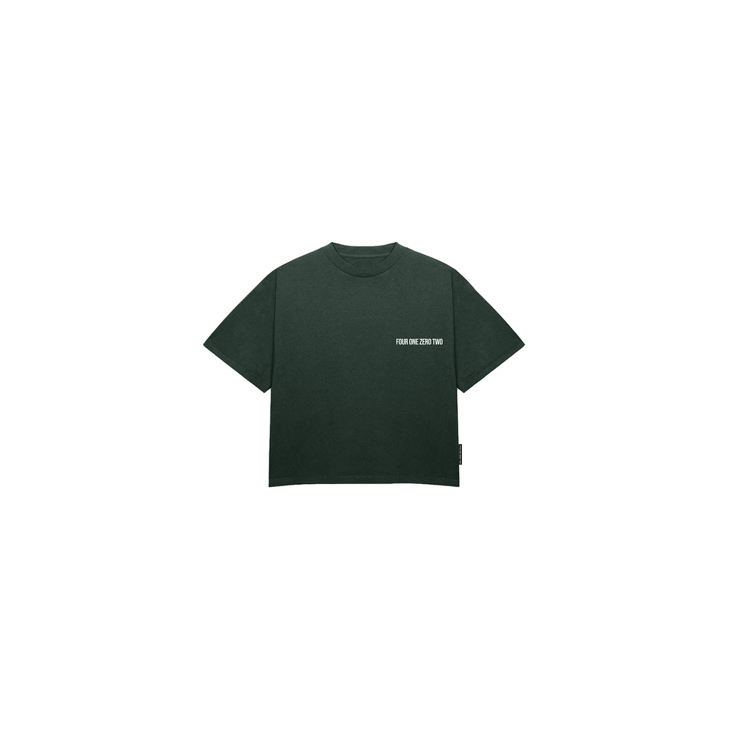 SIGNATURE TEE - MOSS GREEN