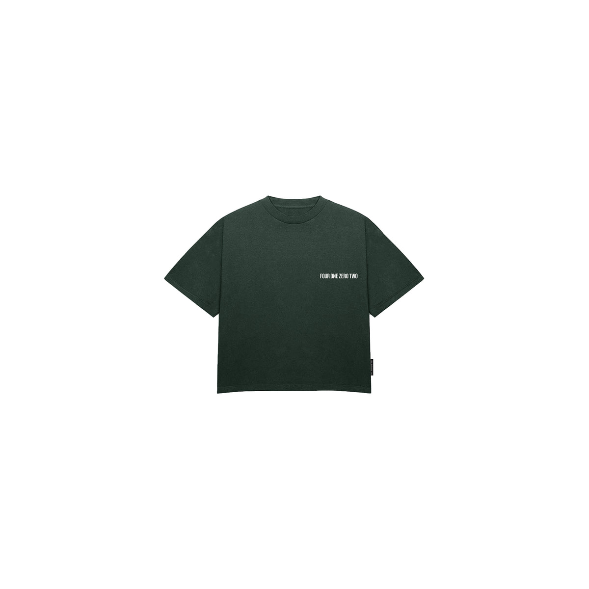 SIGNATURE TEE - MOSS GREEN