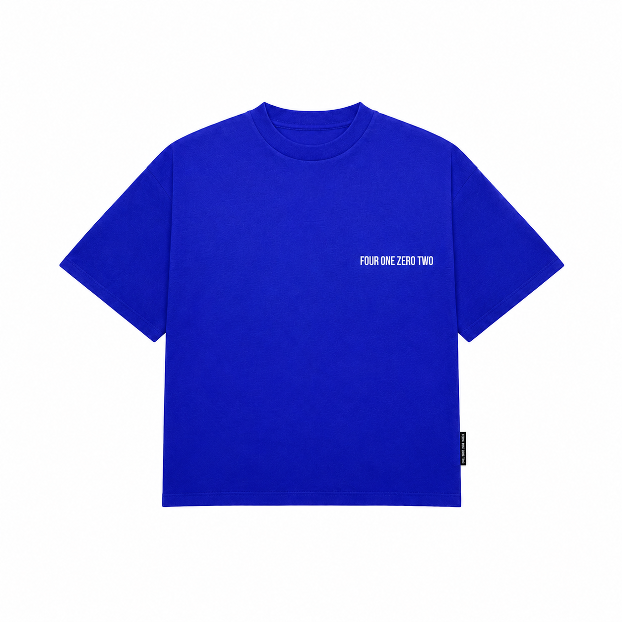 QU4DRA 4102 Signature Tee - Royal Blue