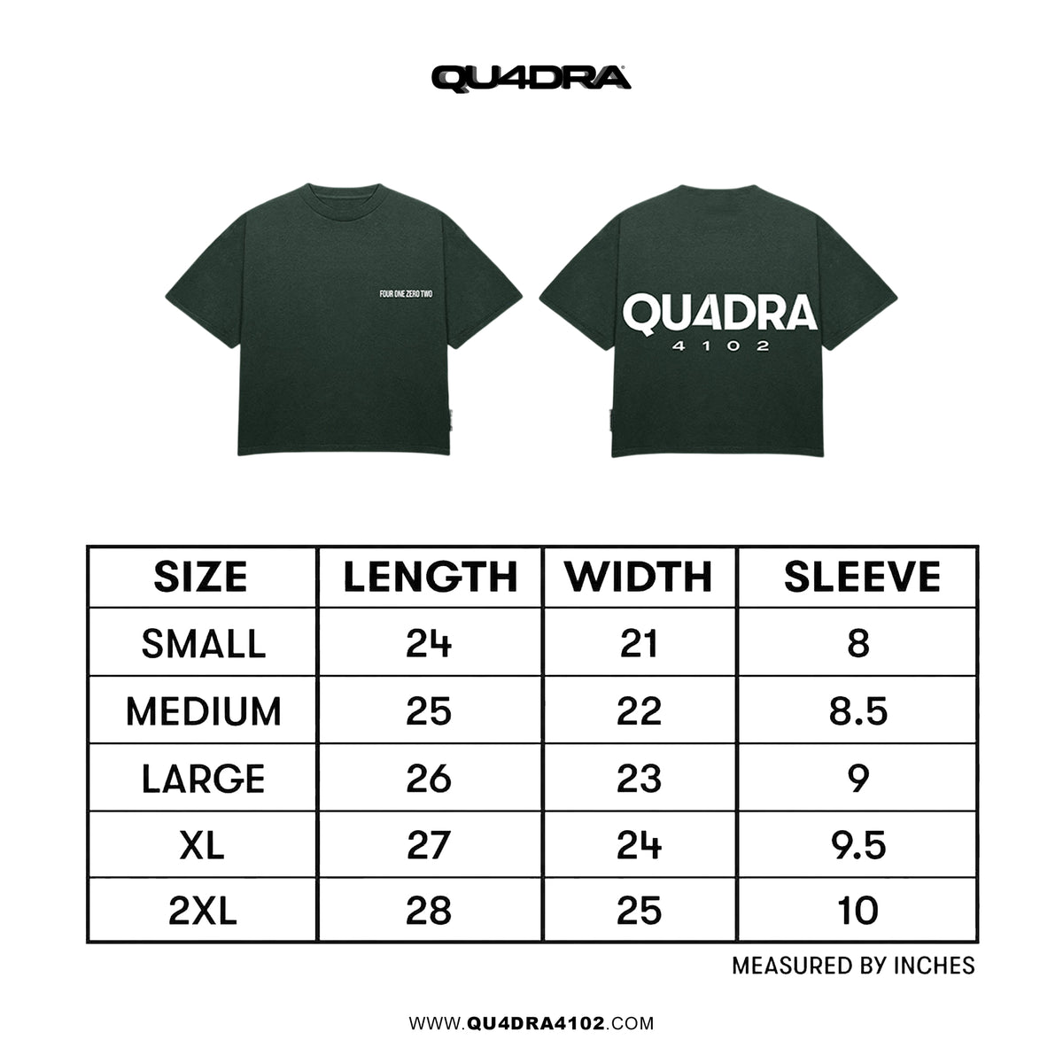 SIGNATURE TEE - MOSS GREEN