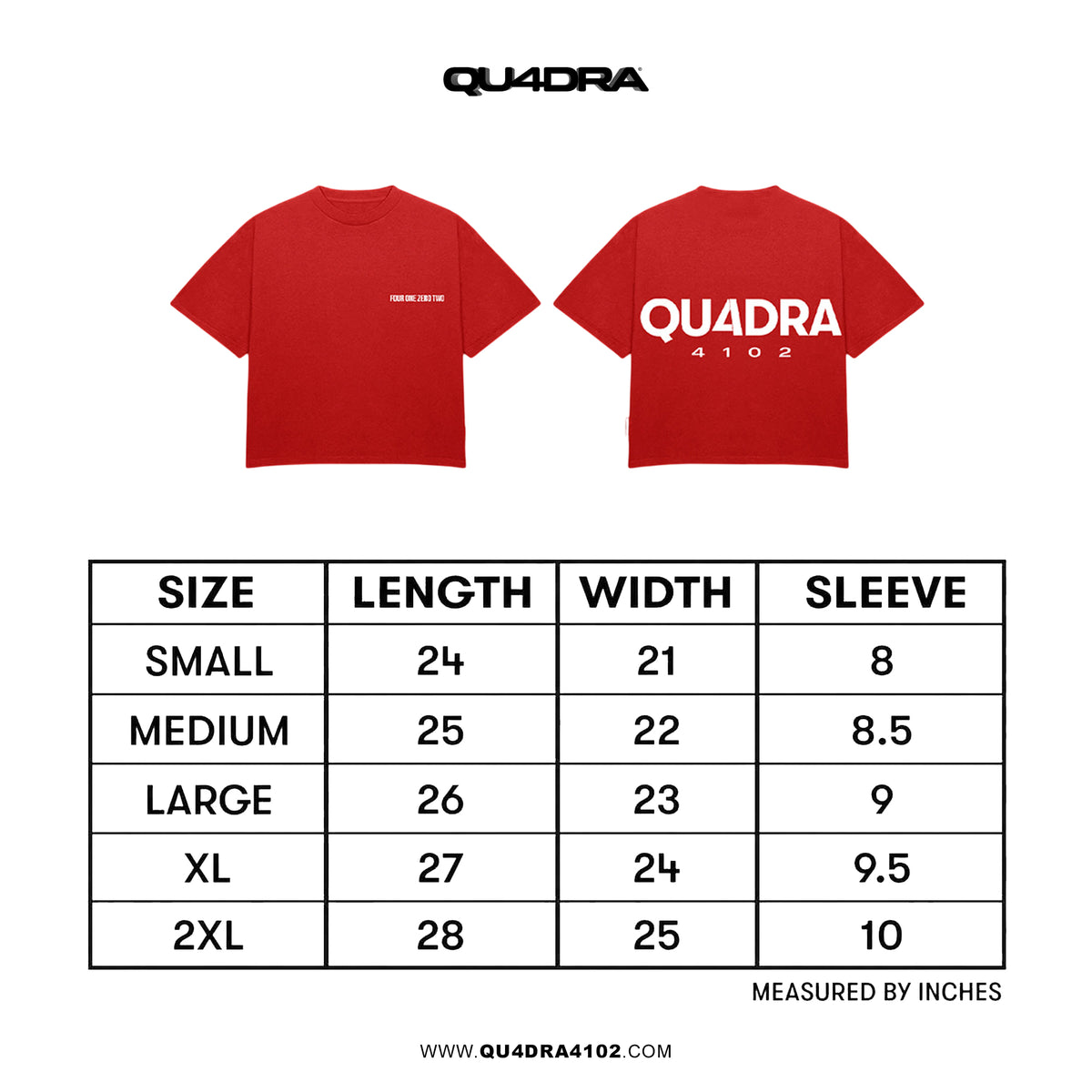 SIGNATURE TEE - RED